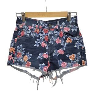 Citizens of Humanity X Jerome Daman Floral Jean Shorts 25